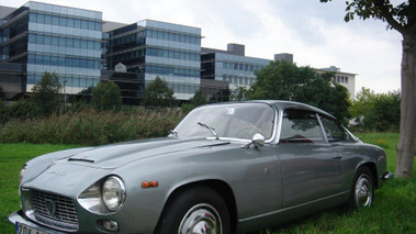 Lancia Flaminia Super Sport Zagato grise 3/4 Avant gauche