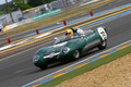 Lotus Eleven vert Le Mans Classic 2008 3/4 avant gauche penché