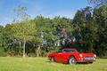 Maserati 3500 GT Spyder rouge 3/4 avant droit 3