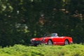 Maserati 3500 GT Spyder rouge 3/4 avant gauche filé