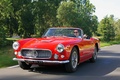 Maserati 3500 GT Spyder rouge 3/4 avant gauche travelling 4