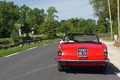 Maserati 3500 GT Spyder rouge face arrière travelling