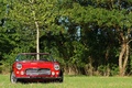 Maserati 3500 GT Spyder rouge face avant 2