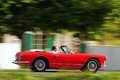 Maserati 3500 GT Spyder rouge filé