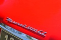 Maserati 3500 GT Spyder rouge logo coffre