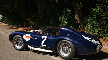 Maserati 450S bleu Bruxelles 3/4 arrière gauche