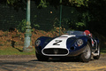 Maserati 450S bleu Bruxelles 3/4 avant gauche 3