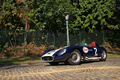 Maserati 450S bleu Bruxelles 3/4 avant gauche