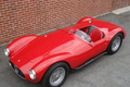 Maserati A6 GCS rouge 3/4 haut avant gauche