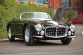 Maserati A6GCS Spider Frua noire 3/4 avant droit