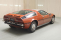 Maserati Bora orange 3/4 arrière droit 