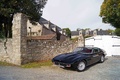 Maserati Ghibli noir 3/4 avant gauche