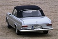 Mercedes 280SE 3.5 Convertible arrière.