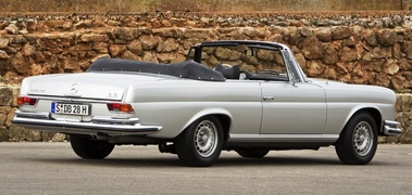 Mercedes 280SE 3.5 Convertible Grise AR