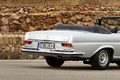 Mercedes 280SE 3.5 Convertible Grise face AR