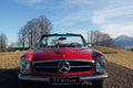 Mercedes 280SL Pagode rouge face avant 