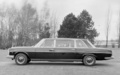 Mercedes 300 SEL, noire, Papamobile, lat g