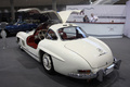 Mercedes 300 SL blanc Retroclassics 2009 3/4 arrière gauche portes ouvertes