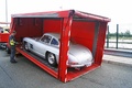 Mercedes 300 SL gris 3/4 arrière gauche chargement