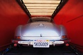 Mercedes 300 SL gris face arrière chargement