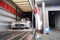 Mercedes 300 SL gris face avant déchargement