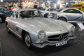 Mercedes 300 SL gris Retroclassics 2009 3/4 avant droit