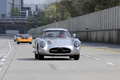 Mercedes 300 SLR gris face avant