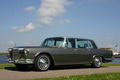 Mercedes 600 gris 3/4 avant gauche