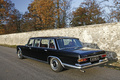 Mercedes 600 LWB noir 3/4 arrière gauche