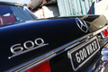 Mercedes 600 LWB noir casse logos 2