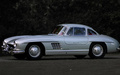 Mercedes Benz 300 SL Argent Profil 