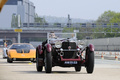 Mercedes SSK bordeaux 3/4 avant droit