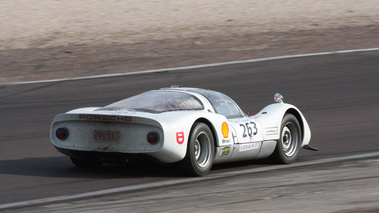 Porsche 906 blanc Tour Auto 2009 3/4 arrière droit