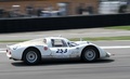 Porsche 908, blanche, latéral droit