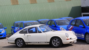 Porsche 911 2.0 R, blanche, lat gch