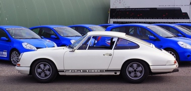 Porsche 911 2.0 R, blanche, lat gche