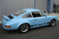 Porsche 911 3.0RS Bleue Gulf 3/4 arrière droit