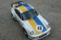 Porsche 911 3.0RSR 3/4 avant droit vue haute