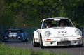 Porsche 911 Carrera 3.0 RS blanc Tour Auto 2009 3/4 avant droit