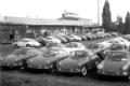 Porsche 911 parking usine