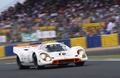 Porsche 917 blanc Le Mans Classic 2008 3/4 avant droit filé