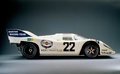 Porsche 917 blanc profil