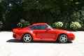 Porsche 959 Rouge profil Karajan 