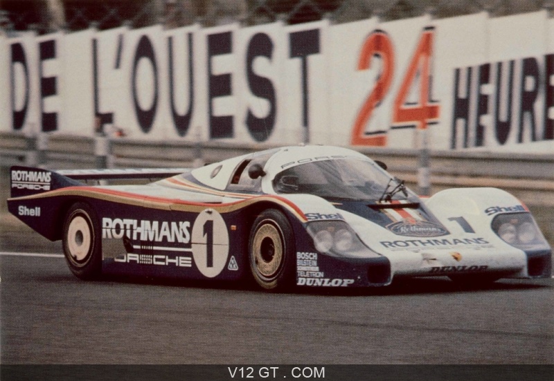 Porsche 962 3 4 Avant Droit Porsche Photos Classic Les Plus
