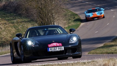 Rallye de Paris 2009 Porsche Carrera GT Noire