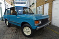 Range Rover Classic Bleu 3/4 avant droit 