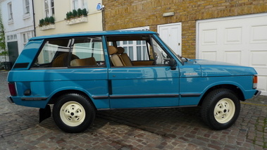 Range Rover Classic Bleue profil