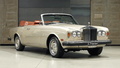 Rolls Royce Corniche I blanc 3/4 avant droit