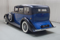 Rolls Royce Phantom III bleu/noir 3/4 arrière gauche