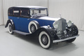 Rolls Royce Phantom III bleu/noir 3/4 avant droit